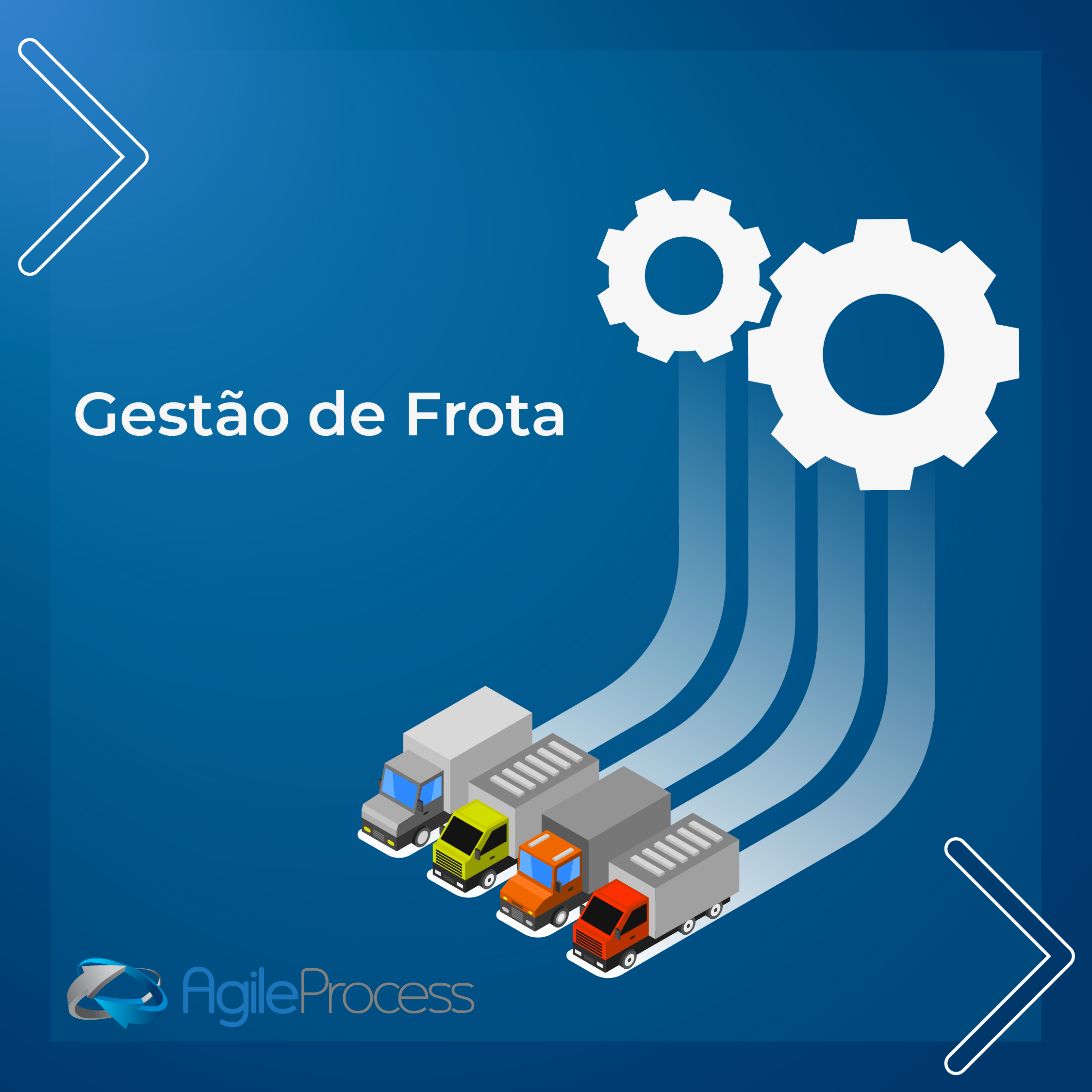 gestão de frota eficiente AgileProcess Logística